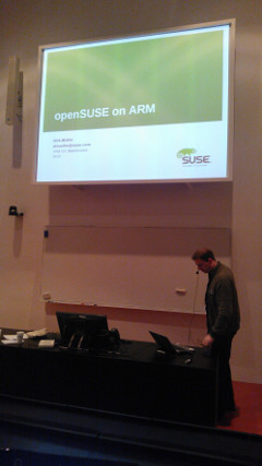 openSUSE on ARM at Linux Days 2012